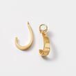 5mm Bezel-Set Opal Stud Earrings in 14kt Yellow Gold