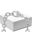 .20 ct. t.w. Diamond &quot;Hope&quot; Charm Bracelet with Cancer Ribbon in Two-Tone Sterling