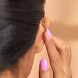.10 ct. t.w. Diamond Flat-Back Stud Earrings in 14kt Yellow Gold
