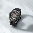 TAG Heuer Carrera Men's 45mm Chronograph Stainless Steel Watch with Black Rubber Strap