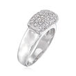 C. 1985 Vintage .50 ct. t.w. Diamond Ring in 18kt White Gold