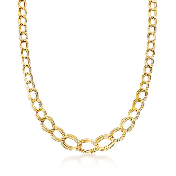 14kt Yellow Gold Link Necklace