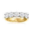 2.00 ct. t.w. Diamond Five-Stone Ring in 14kt Yellow Gold