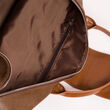 Brouk & Co. &quot;Alpha&quot; Brown and Tan Faux Leather Duffel Bag