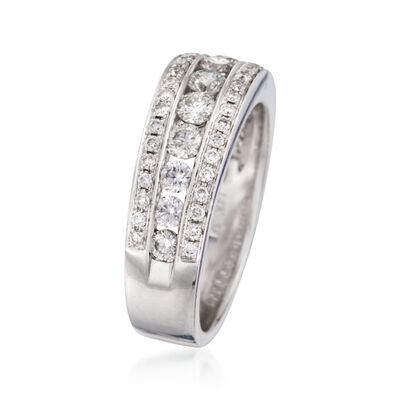 1.05 ct. t.w. Diamond Band in 14kt White Gold