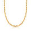 40.00 ct. t.w. Citrine Tennis Necklace in Sterling Silver