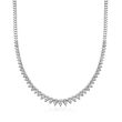 3.85 ct. t.w. Diamond Necklace in 18kt White Gold