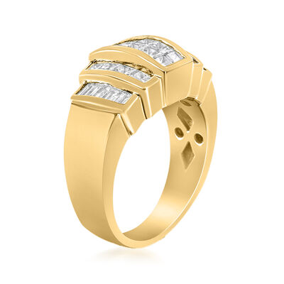 1.71 ct. t.w. Channel-Set Diamond Ring in 14kt Yellow Gold
