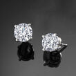 2.00 ct. t.w. Lab-Grown Diamond Stud Earrings in 14kt White Gold