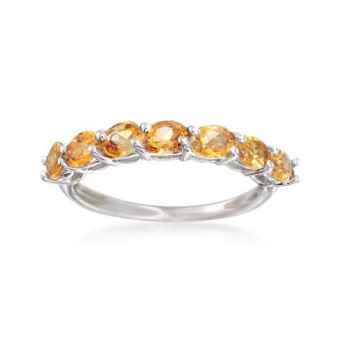 1.20 ct. t.w. Citrine Ring in Sterling Silver