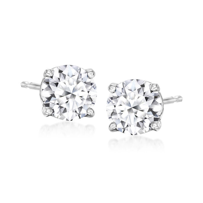 1.50 ct. t.w. Lab-Grown Diamond Stud Earrings in Platinum