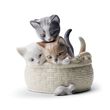 Lladro &quot;Curious Kittens&quot; Porcelain Figurine
