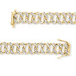 4.00 ct. t.w. Diamond Curb-Link Bracelet in 14kt Yellow Gold