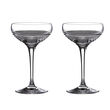 Waterford Crystal &quot;Mixology Mixed&quot; Set of 4 Small Coupe Glasses