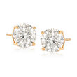 2.00 ct. t.w. Diamond Stud Earrings in 18kt Yellow Gold