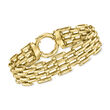 14kt Yellow Gold Panther-Link Bracelet