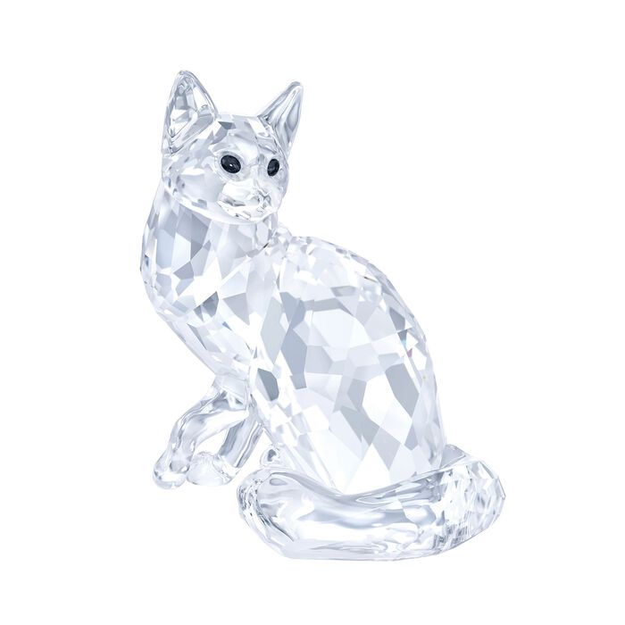 Swarovski Crystal &quot;Maine Coon Cat&quot; Figurine