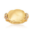 C. 1980 Vintage .66 ct. t.w. Diamond Beetle Ring in 18kt Yellow Gold