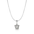 Sterling Silver Turtle Jewelry Set: Necklace and Drop Earrings