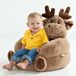 Children's Plush Moose Chair