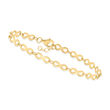 10kt Yellow Gold Infinity-Link Bracelet