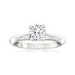 .80 Carat Ceritified Diamond Solitaire Ring in 14kt White Gold