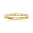.70 ct. t.w. CZ Eternity Band in 14kt Yellow Gold