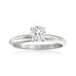 .56 Carat Certified Diamond Solitaire Ring in 14kt White Gold