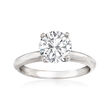 1.70 Carat Certified Diamond Engagement Ring in 14kt White Gold