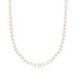 6-7mm Cultured Pearl Necklace with 14kt Yellow Gold