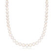 8-9mm Cultured Pearl Necklace with Sterling Silver