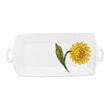 Vietri &quot;Lastra&quot; Sunflower Handled Rectangular Platter from Italy