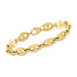 Italian 14kt Yellow Gold Anchor-Link Bracelet