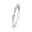 .10 ct. t.w. Diamond Stackable Ring in 14kt White Gold