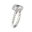 Henri Daussi 2.12 ct. t.w. Certified Diamond Engagement Ring in 18kt White Gold