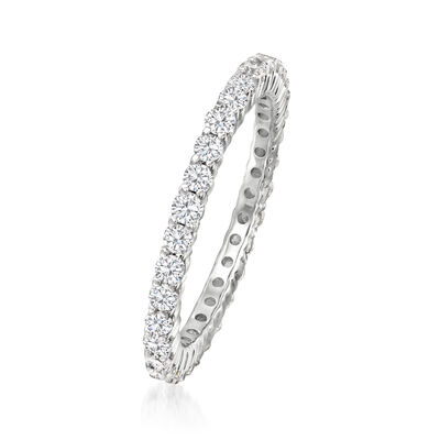 1.00 ct. t.w. Diamond Eternity Band in 14kt White Gold