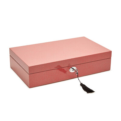 Brouk & Co. &quot;Saige&quot; Coral Box with Lock and Key