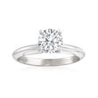 1.01 Carat Certified Diamond Solitaire Ring in 14kt White Gold