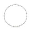 C. 1990 Vintage Cassis .75 ct. t.w. Diamond Collar Necklace in 18kt White Gold