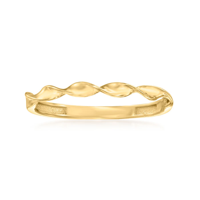 10kt Yellow Gold Twisted Ring