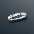 .70 ct. t.w. Diamond Seven-Stone Ring in Platinum