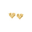 Child's14kt Yellow Gold Heart Stud Earrings