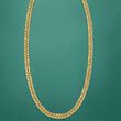 14kt Yellow Gold Wheat-Link Necklace