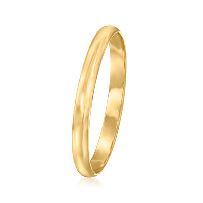 2mm 18kt Yellow Gold Polished Ring