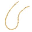 14kt Yellow Gold Interlocking Oval-Link Necklace