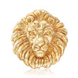 Italian 14kt Yellow Gold Lion Pin