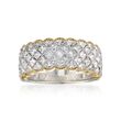 2.79 ct. t.w. Diamond Ring in 18kt Two-Tone Gold