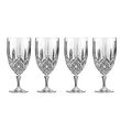 Marquis by Waterford Crystal &quot;Markham&quot; Set of 4 Iced Beverage Glasses from Italy
