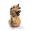Multicolored Murano Glass Dog from Italy