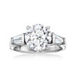 3.60 ct. t.w. Lab-Grown Diamond Ring in 14kt White Gold